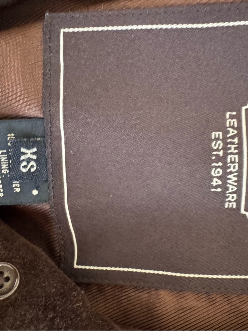 Coach suede jacket - Picture 2 of 2